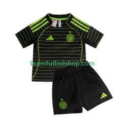 Camiseta de Fútbol Celtic FC 2025-2026 Segunda Equipación Manga Corta Niño