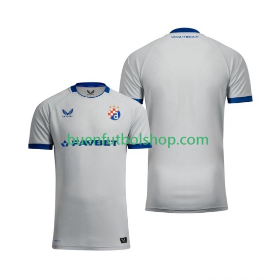 Camiseta de Fútbol Dinamo Zagreb 2025-2026 Segunda Equipación Manga Corta Hombre