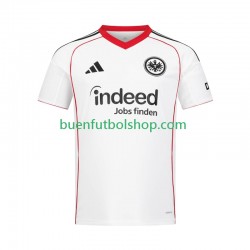 Camiseta de Fútbol Eintracht Frankfurt 2024-2025 Segunda Equipación Manga Corta Hombre