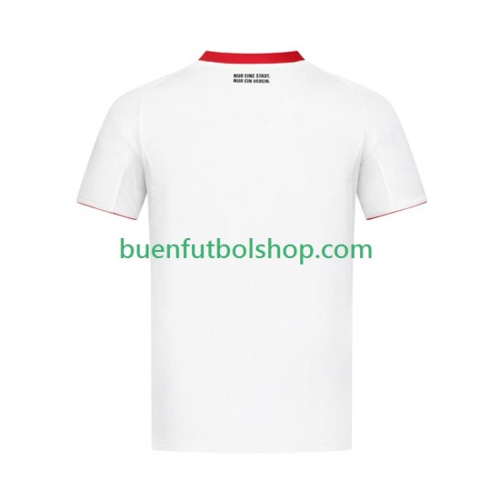 Camiseta de Fútbol Eintracht Frankfurt 2024-2025 Segunda Equipación Manga Corta Hombre