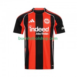Camiseta de Fútbol Eintracht Frankfurt 2024-2025 Primera Equipación Manga Corta Hombre