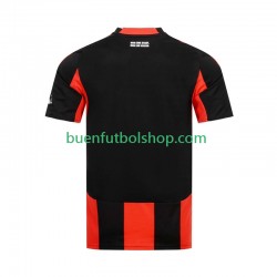 Camiseta de Fútbol Eintracht Frankfurt 2024-2025 Primera Equipación Manga Corta Hombre