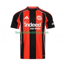 Camiseta de Fútbol Eintracht Frankfurt 2025-2026 Primera Equipación Manga Corta Hombre