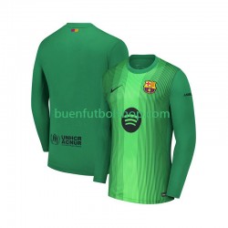Camiseta de Fútbol FC Barcelona Portero 2025-2026 Primera Equipación Manga Larga Hombre