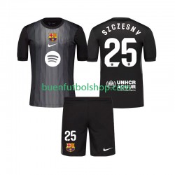 Camiseta de Fútbol FC Barcelona Portero Szczesny 25 2025-2026 Tercera Equipación Manga Corta Niño Camiseta de Fútbol FC Barcelona Portero Szczesny 25 2025-2026 Tercera Equipación Manga Corta Niño