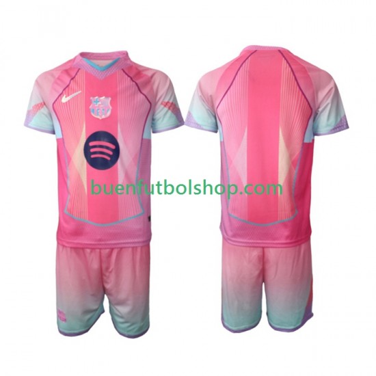 Camiseta de Fútbol FC Barcelona Special 2025-2026 Primera Equipación Manga Corta Niño