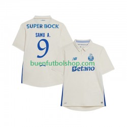 Camiseta de Fútbol FC Porto Samu Aghehowa 9 2025-2026 Tercera Equipación Manga Corta Hombre