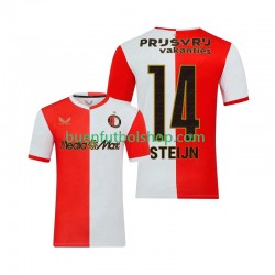Camiseta de Fútbol Feyenoord Rotterdam Sem Steijn 14 2025-2026 Primera Equipación Manga Corta Hombre