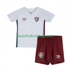 Camiseta de Fútbol Fluminense 2025-2026 Segunda Equipación Manga Corta Niño