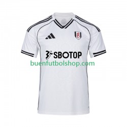 Camiseta de Fútbol Fulham 2025-2026 Primera Equipación Manga Corta Hombre