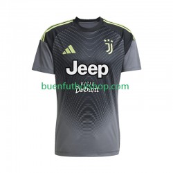 Camiseta de Fútbol Juventus Portero 2025-2026 Segunda Equipación Manga Corta Hombre