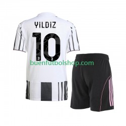 Camiseta de Fútbol Juventus Kenan Yildiz 10 2025-2026 Primera Equipación Manga Corta Niño
