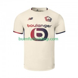 Camiseta de Fútbol LOSC Lille 2025-2026 Segunda Equipación Manga Corta Hombre