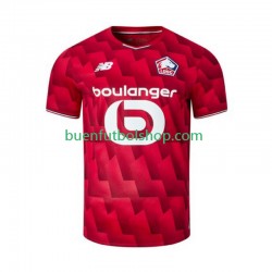 Camiseta de Fútbol LOSC Lille 2025-2026 Primera Equipación Manga Corta Hombre