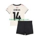 Camiseta de Fútbol Liverpool Federico Chiesa 14 2025-2026 Segunda Equipación Manga Corta Niño
