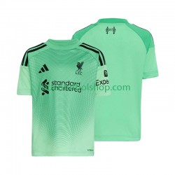 Camiseta de Fútbol Liverpool Portero 2025-2026 Primera Equipación Manga Corta Hombre
