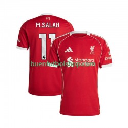 Camiseta de Fútbol Liverpool Mohamed Salah 11 2025-2026 Primera Equipación Manga Corta Hombre