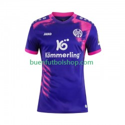 Camiseta de Fútbol Mainz 05 2025-2026 Segunda Equipación Manga Corta Hombre