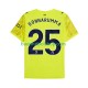 Camiseta de Fútbol Manchester City Portero Gianluigi Donnarumma 25 2025-2026 Tercera Equipación Manga Corta Hombre