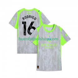 Camiseta de Fútbol Manchester City Rodrigo Hernandez 16 2025-2026 Tercera Equipación Manga Corta Hombre