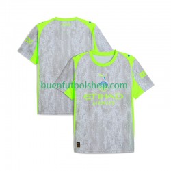 Camiseta de Fútbol Manchester City 2025-2026 Tercera Equipación Manga Corta Hombre