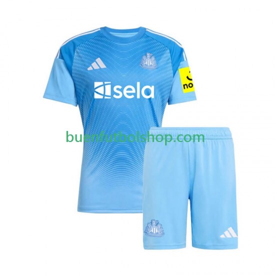 Camiseta de Fútbol Newcastle United Portero 2025-2026 Primera Equipación Manga Corta Niño