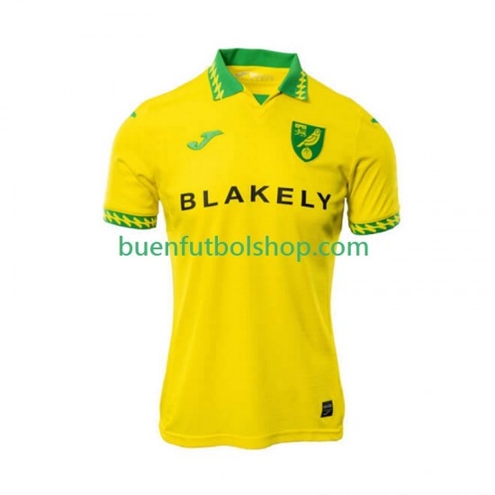 Camiseta de Fútbol Norwich City 2025-2026 Primera Equipación Manga Corta Hombre