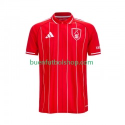 Camiseta de Fútbol Nottingham Forest 2025-2026 Primera Equipación Manga Corta Hombre