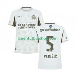 Camiseta de Fútbol PSV Eindhoven Ivan Perisic 5 2025-2026 Tercera Equipación Manga Corta Hombre