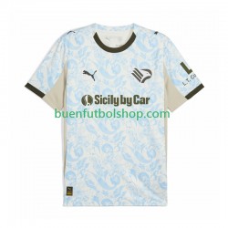 Camiseta de Fútbol Palermo 2024-2025 Tercera Equipación Manga Corta Hombre Camiseta de Fútbol Palermo 2024-2025 Tercera Equipación Manga Corta Hombre