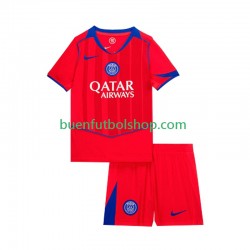 Camiseta de Fútbol Paris Saint-Germain 2025-2026 Tercera Equipación Manga Corta Niño