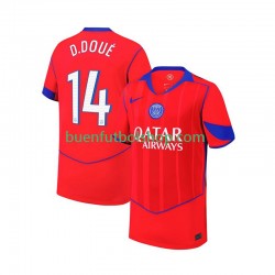 Camiseta de Fútbol Paris Saint-Germain Desire Doue 14 2025-2026 Tercera Equipación Manga Corta Hombre