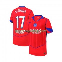 Camiseta de Fútbol Paris Saint-Germain Khvicha Kvaratskhelia 7 2025-2026 Tercera Equipación Manga Corta Niño