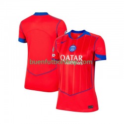 Camiseta de Fútbol Paris Saint-Germain 2025-2026 Tercera Equipación Manga Corta para Mujer