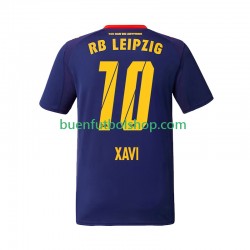 Camiseta de Fútbol RB Leipzig Xavi Simons 10 2025-2026 Segunda Equipación Manga Corta Hombre