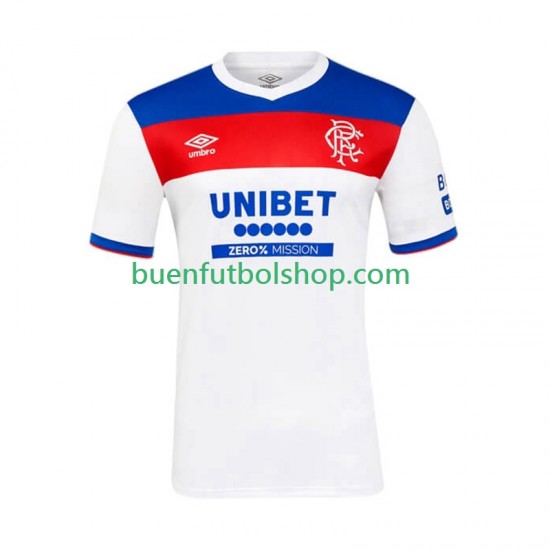 Camiseta de Fútbol Rangers 2025-2026 Segunda Equipación Manga Corta Hombre