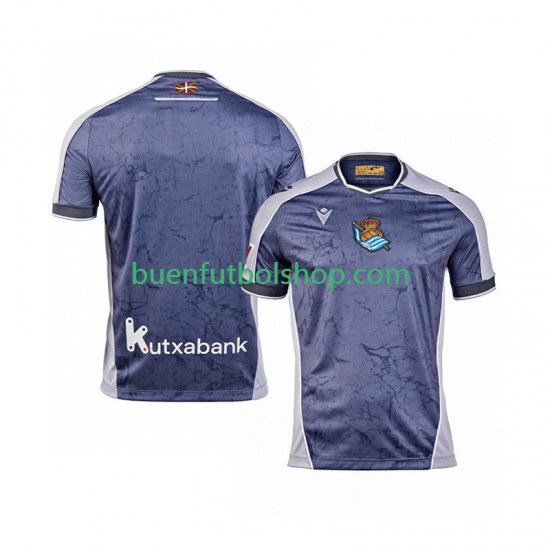 Camiseta de Fútbol Real Sociedad 2025-2026 Segunda Equipación Manga Corta Hombre
