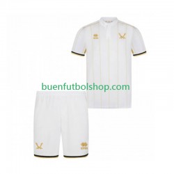Camiseta de Fútbol Sheffield United 2025-2026 Segunda Equipación Manga Corta Niño