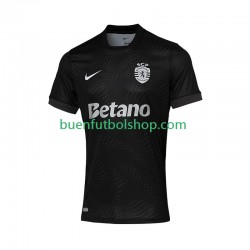 Camiseta de Fútbol Sporting CP 2025-2026 Segunda Equipación Manga Corta Hombre
