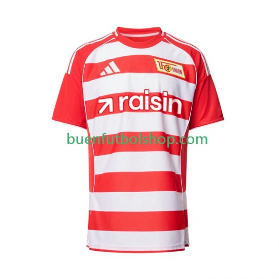 Camiseta de Fútbol Union Berlin 2025-2026 Primera Equipación Manga Corta Hombre