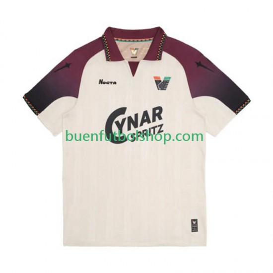 Camiseta de Fútbol Venezia 2025-2026 Segunda Equipación Manga Corta Hombre