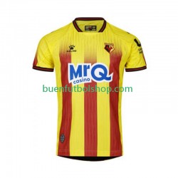 Camiseta de Fútbol Watford 2025-2026 Primera Equipación Manga Corta Hombre