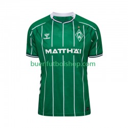Camiseta de Fútbol Werder Bremen 2025-2026 Primera Equipación Manga Corta Hombre