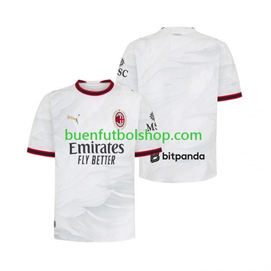 Camiseta de Fútbol AC Milan 2026-2027 Segunda Equipación Manga Corta Hombre