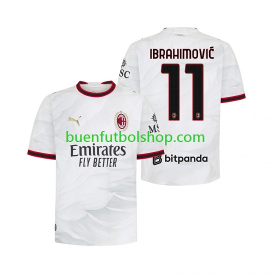 Camiseta de Fútbol AC Milan Ibrahimovic 11 2026-2027 Segunda Equipación Manga Corta Hombre