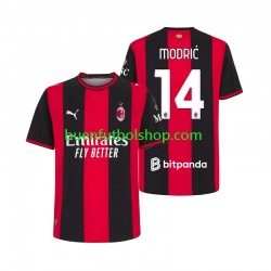 Camiseta de Fútbol AC Milan Luka Modric 14 2026-2027 Primera Equipación Manga Corta Hombre