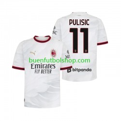 Camiseta de Fútbol AC Milan Pulisic 11 2026-2027 Segunda Equipación Manga Corta Hombre
