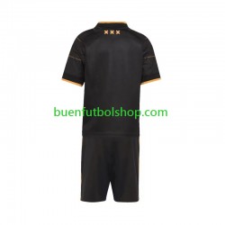Camiseta de Fútbol AFC Ajax 2026-2027 Segunda Equipación Manga Corta Niño