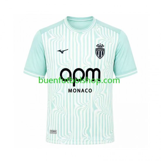 Camiseta de Fútbol AS Monaco 2026-2027 Tercera Equipación Manga Corta Hombre