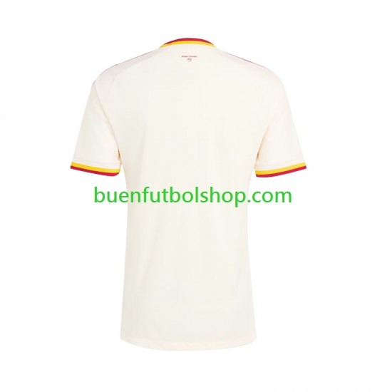 Camiseta de Fútbol AS Roma 2026-2027 Segunda Equipación Manga Corta Hombre
